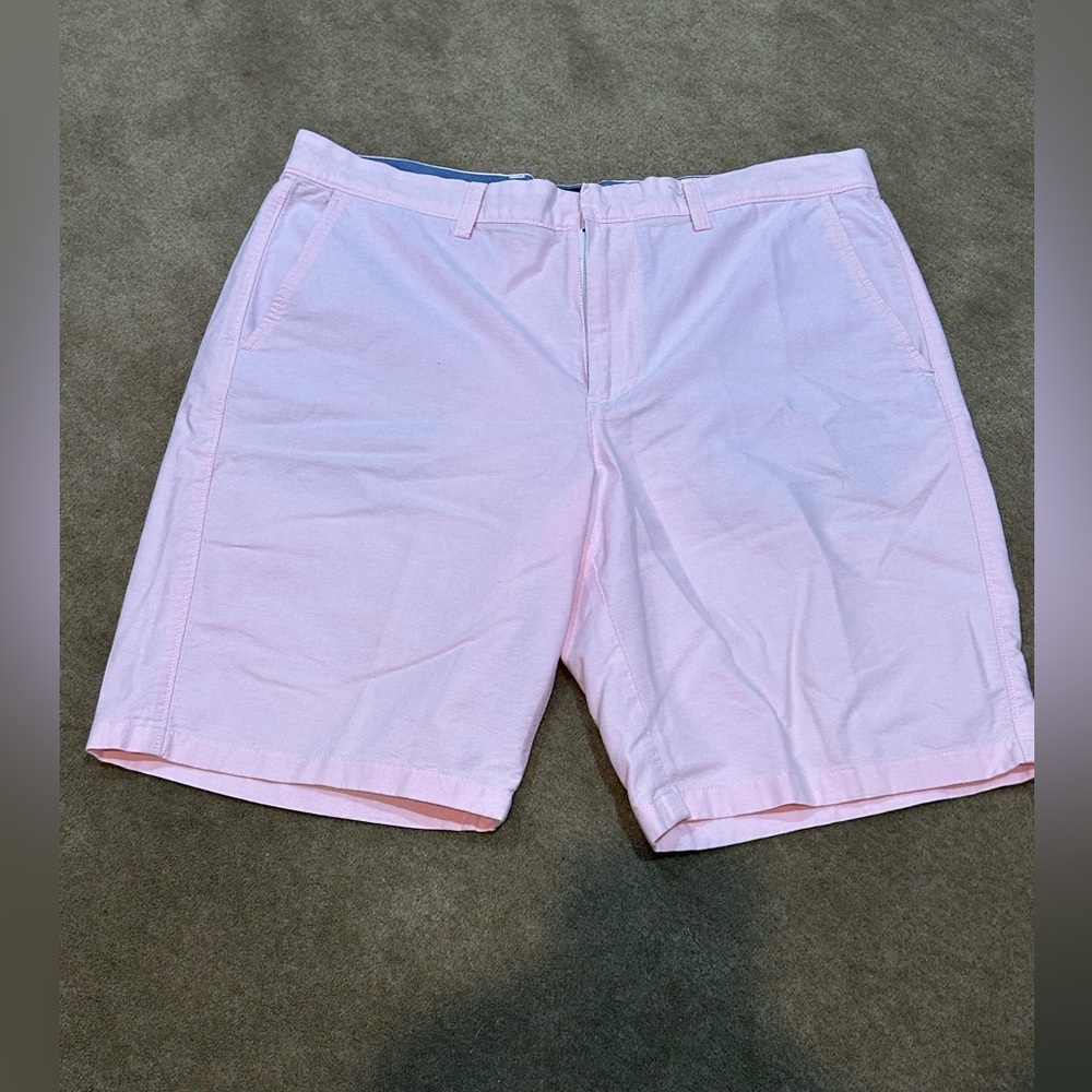 J. Crew Light Pink Flat-Front Casual Shorts Size 36
